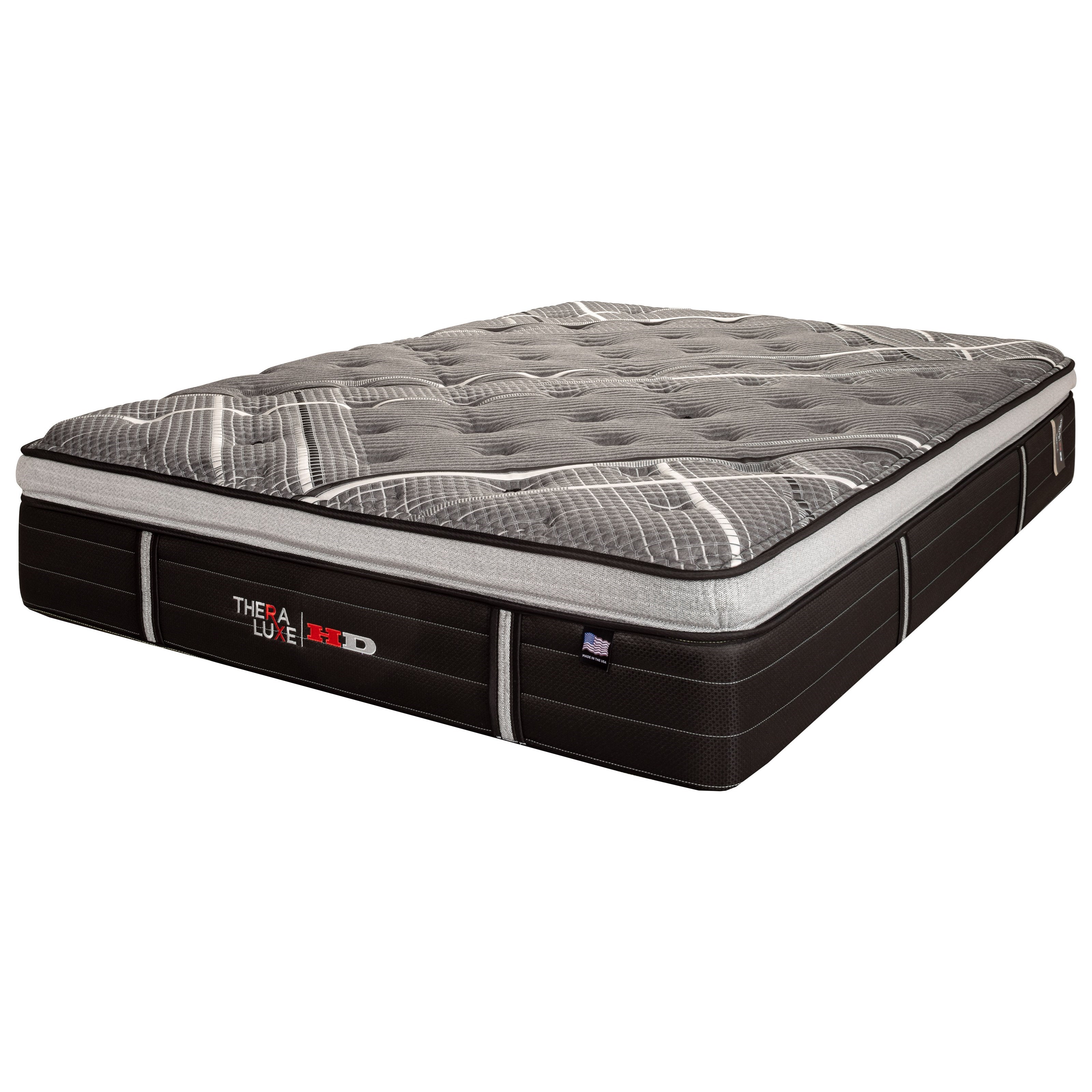 Queen plush top pillow top mattress